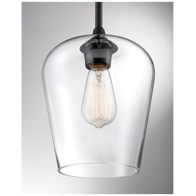 Image 6 Octave 1-Light Pendant in Black more views