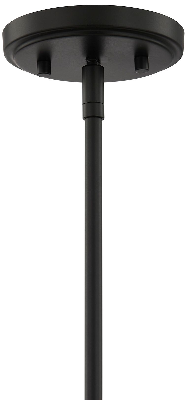 Image 3 Octave 1-Light Pendant in Matte Black more views