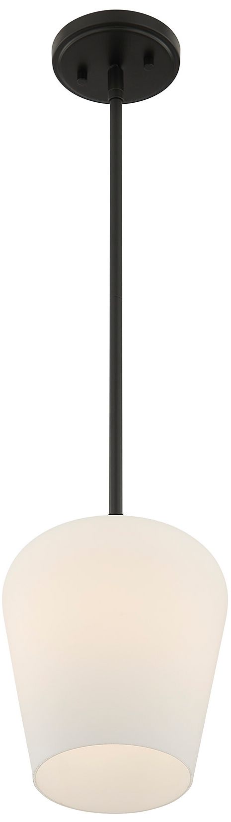 Image 6 Octave 1-Light Pendant in Matte Black more views