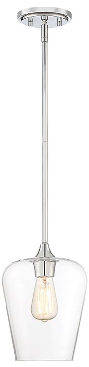 Octave 1-Light Pendant in Polished Chrome