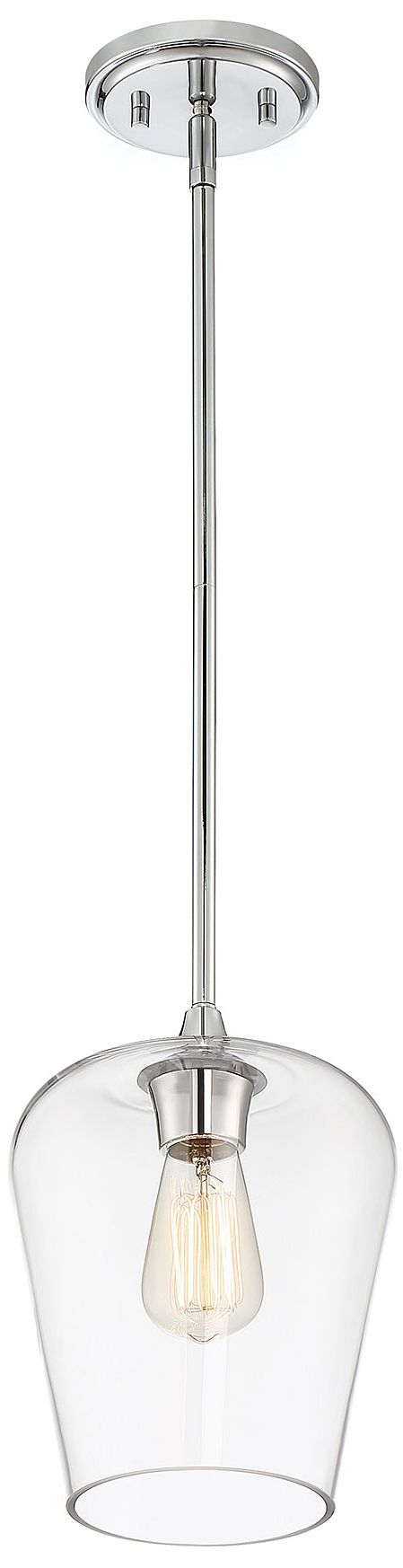 Image 5 Octave 1-Light Pendant in Polished Chrome more views