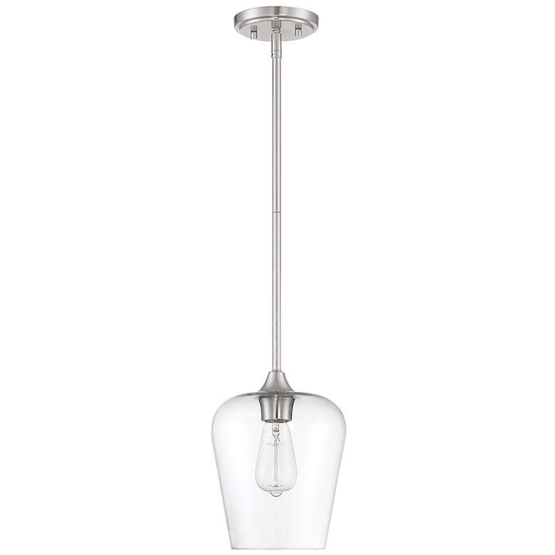 Image 4 Octave 1-Light Pendant in Satin Nickel more views