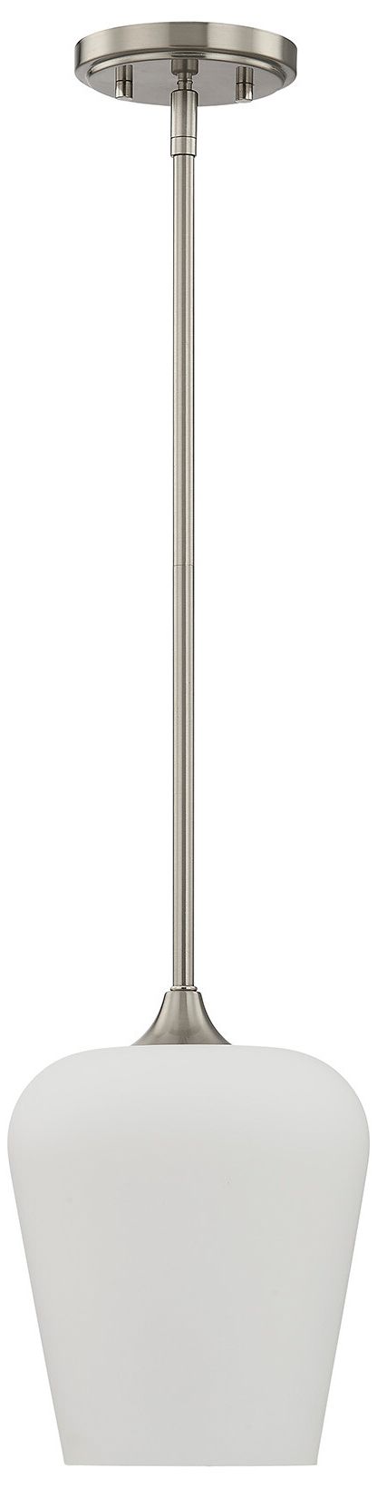 Image 2 Octave 1-Light Pendant in Satin Nickel more views