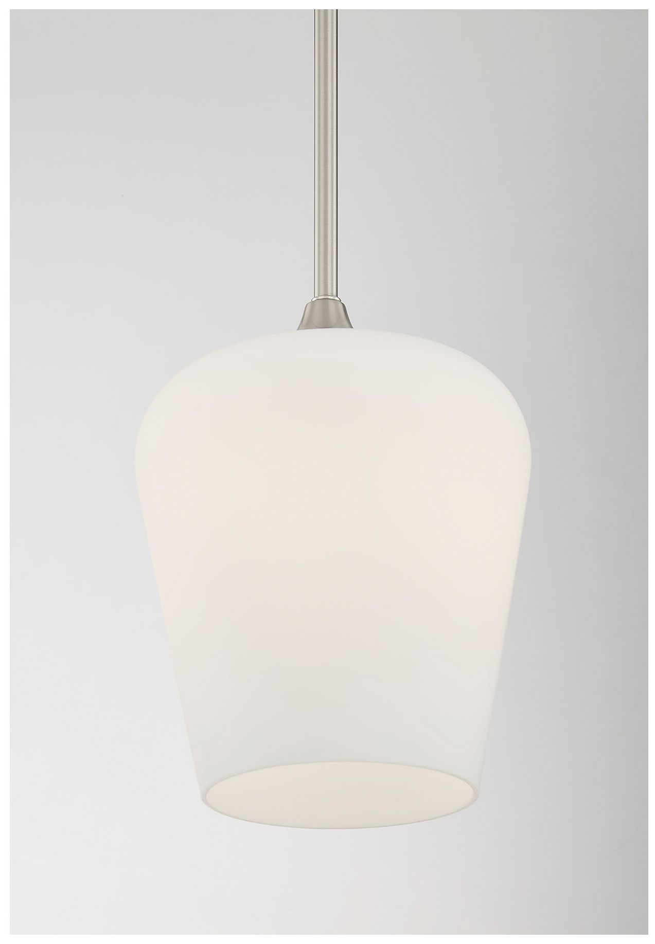 Image 3 Octave 1-Light Pendant in Satin Nickel more views