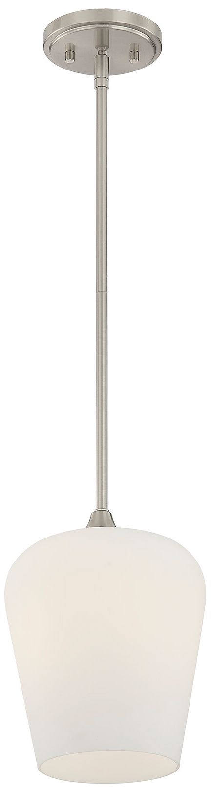Image 4 Octave 1-Light Pendant in Satin Nickel more views