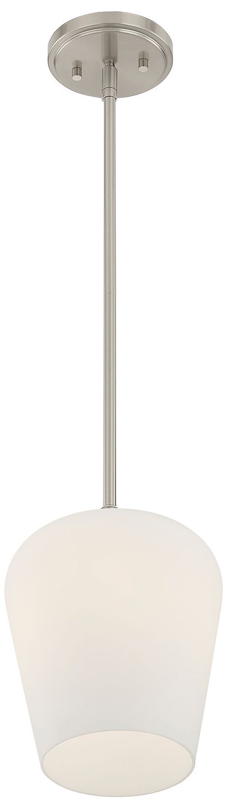 Image 5 Octave 1-Light Pendant in Satin Nickel more views
