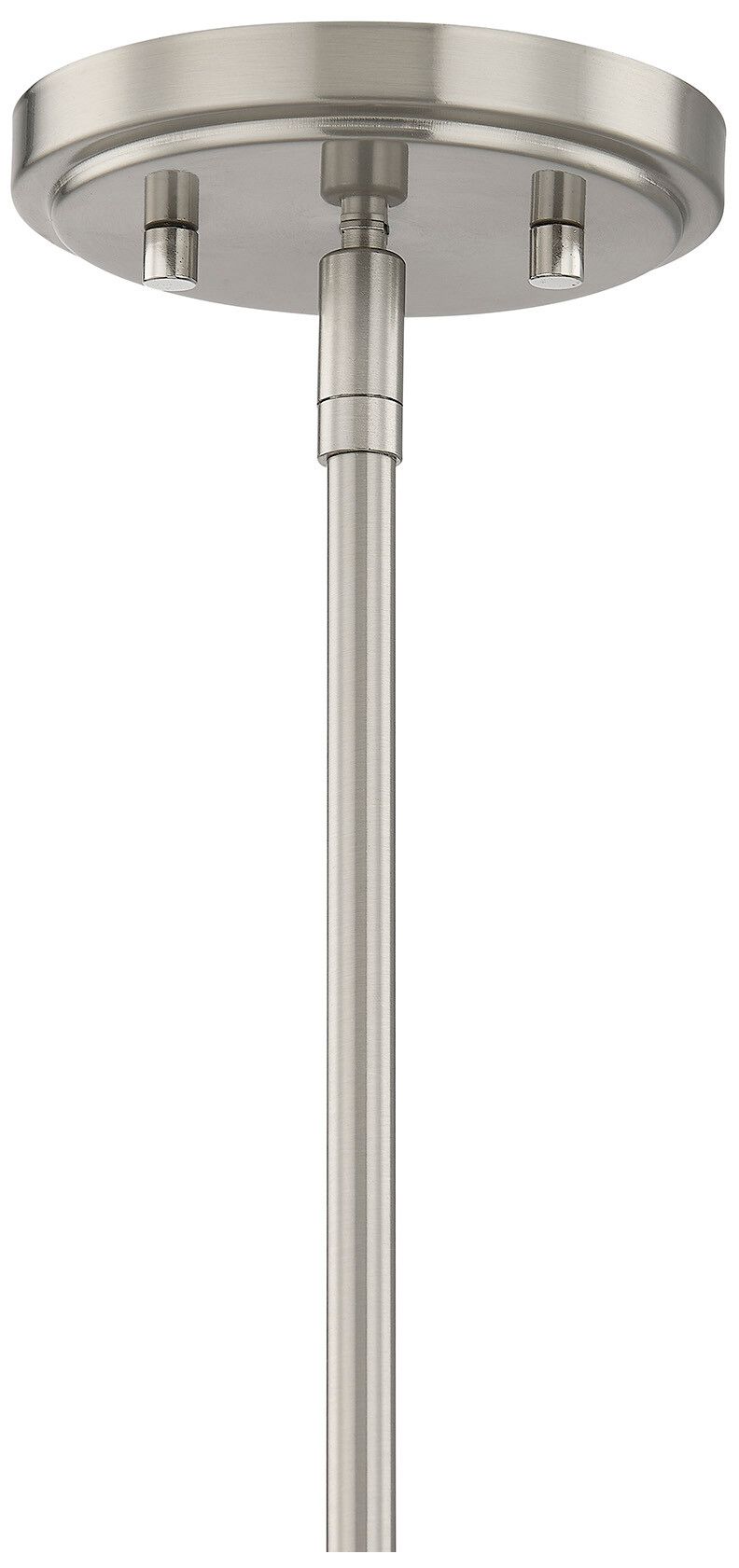 Image 6 Octave 1-Light Pendant in Satin Nickel more views