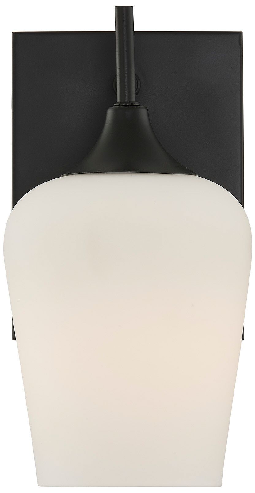 Image 4 Octave 1-Light Wall Sconce in Matte Black more views