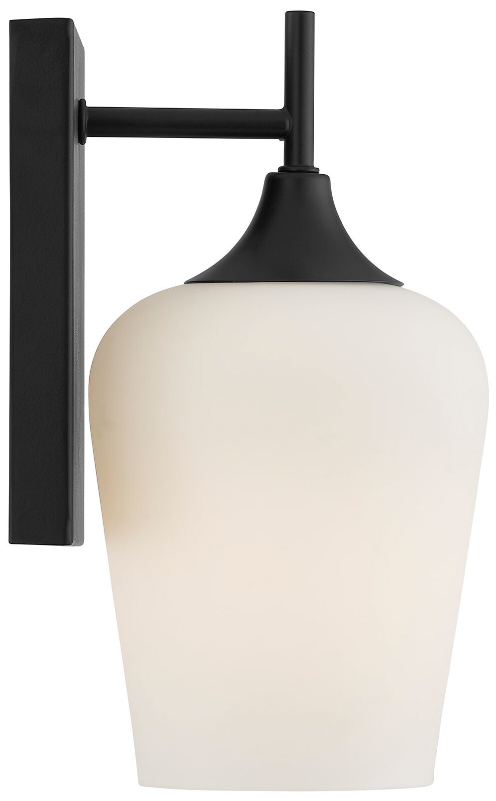 Image 6 Octave 1-Light Wall Sconce in Matte Black more views