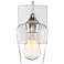 Octave 1-Light Wall Sconce in Polished Chrome