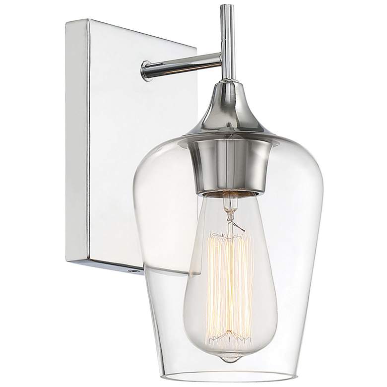 Image 4 Octave 1-Light Wall Sconce in Polished Chrome more views