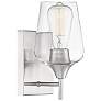 3_Octave 1-Light Wall Sconce in Satin Nickel more views