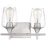 3_Octave 2-Light Bathroom Vanity Light in Satin Nickel more views