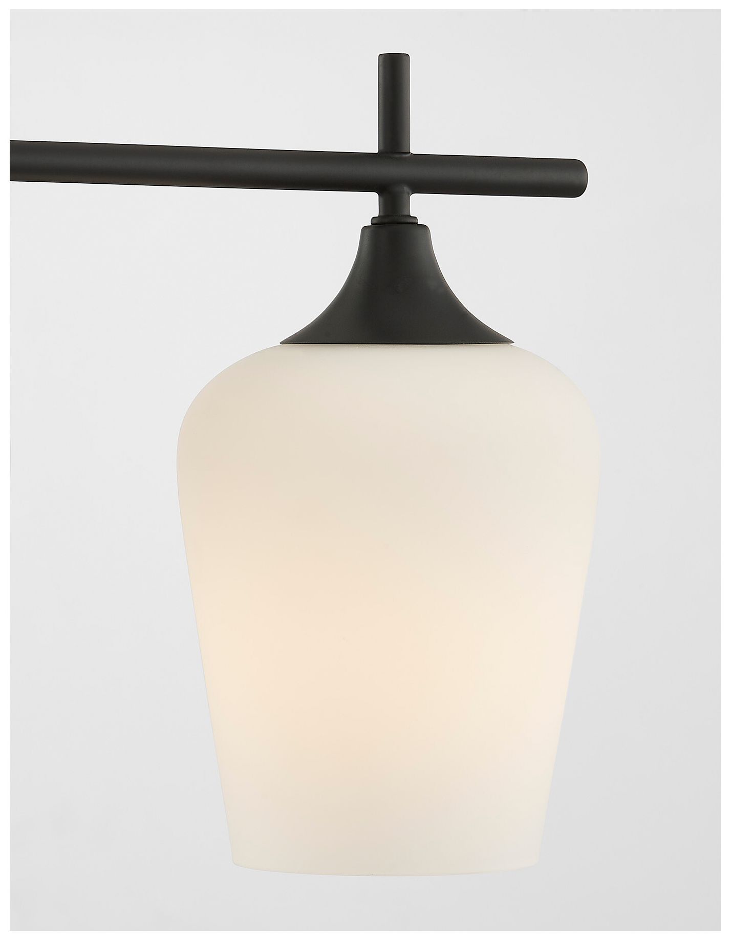 Image 3 Octave 3-Light Bathroom Vanity Light in Matte Black more views