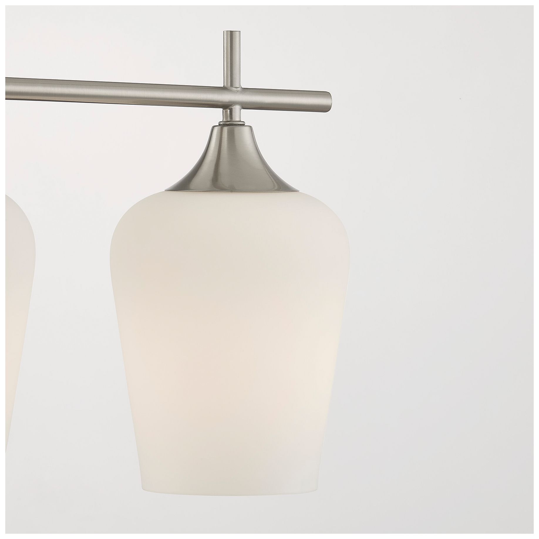 Image 3 Octave 3-Light Bathroom Vanity Light in Satin Nickel more views