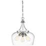 3_Octave 3-Light Pendant in Polished Chrome more views