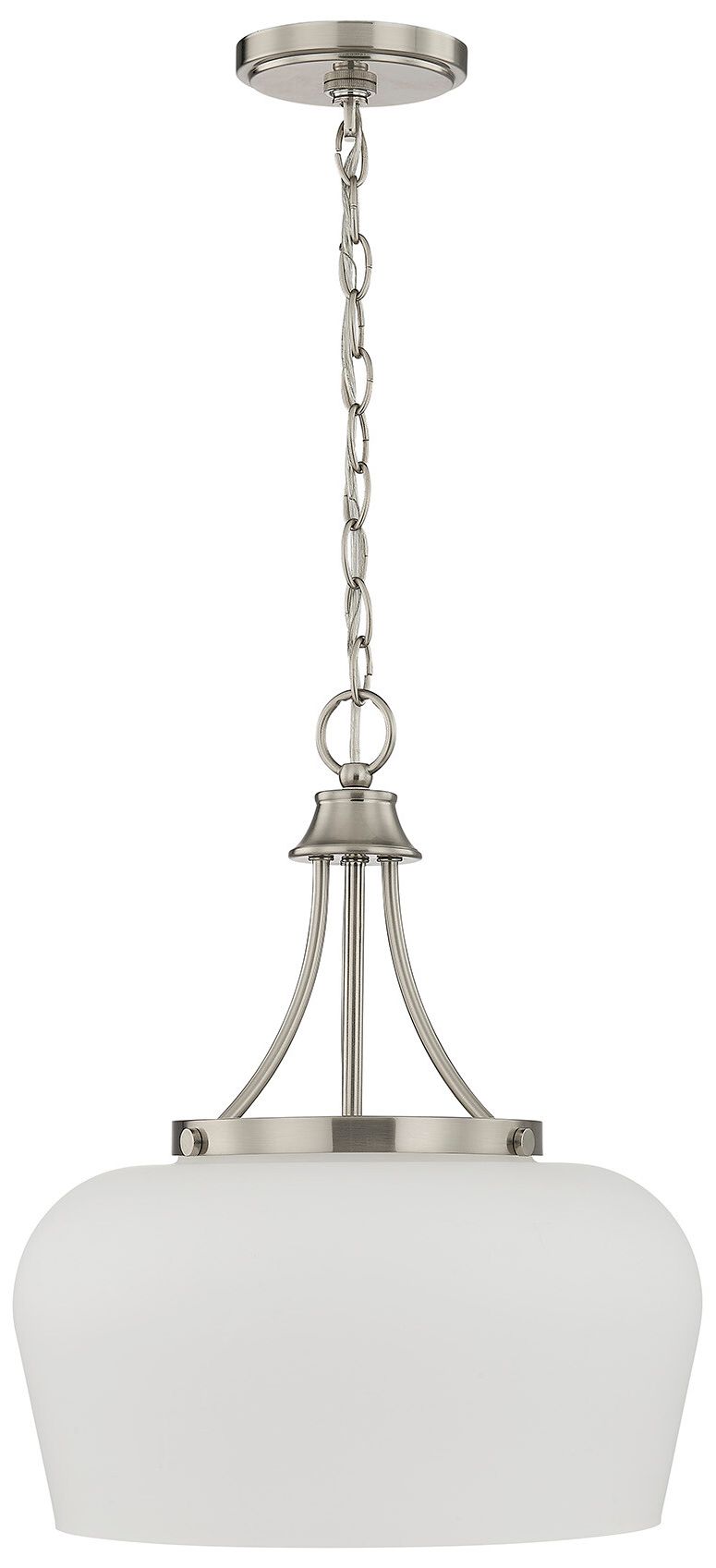 Image 5 Octave 3-Light Pendant in Satin Nickel more views