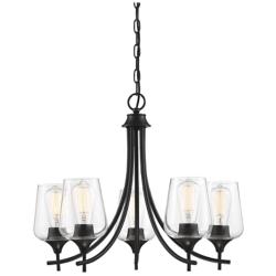 Octave 5-Light Chandelier in Black