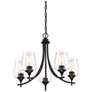 6_Octave 5-Light Chandelier in Black more views