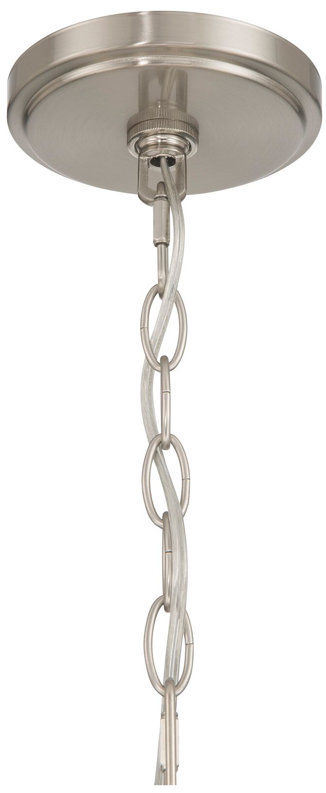 Image 4 Octave 5-Light Chandelier in Satin Nickel more views