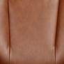 7_Octavian Augusta Brown Faux Leather 4-Way Modern Recliner Chair more views