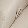 Thumbnail4 of Octavian Taupe Faux Leather 4-Way Recliner Chair more views