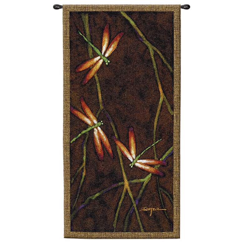 Image 1 October Song I 53 inch High Wall Hanging Tapestry