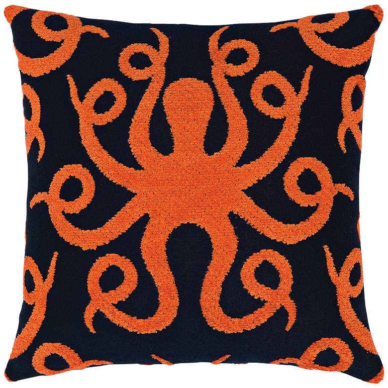 Image 1 Octoplush Coral 20 inch Square Indoor-Outdoor Pillow