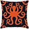 Octoplush Coral 20" Square Indoor-Outdoor Pillow