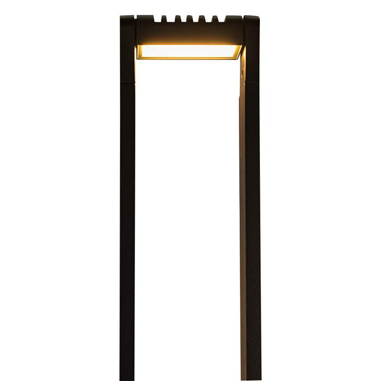 Image 3 Oculum 24 inchH Black Low Voltage LED Landscape Bollard Light more views