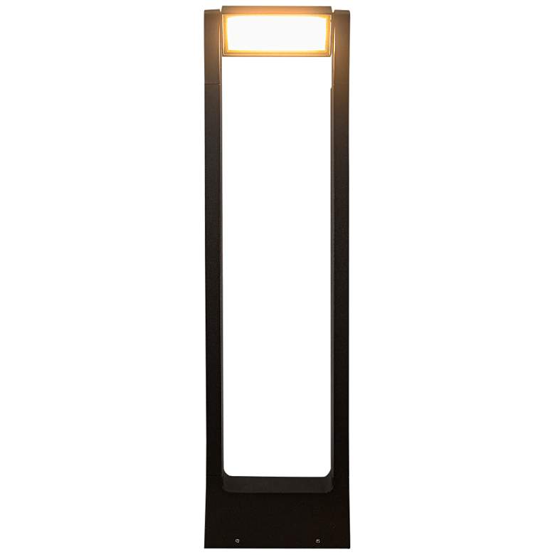 Image 6 Oculum 24 inchH Black Low Voltage LED Landscape Bollard Light more views