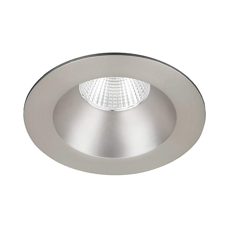Image 1 Oculux 2 inch Brushed Nickel LED Reflector Complete Recessed Kit