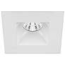 Oculux 2" Square White LED Reflector Complete Recessed Kit