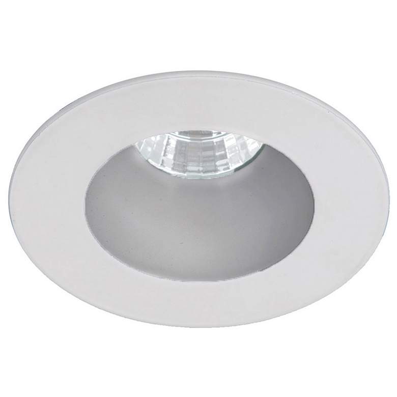 Oculux 3 1/2 inch Round Haze White LED Reflector Recessed Trim