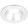 Oculux 3 1/2" Round White LED Open Reflector Recessed Trim