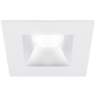 Oculux 3 1/2" Square White Open Reflector LED Recessed Trim