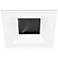 Oculux Architectural 3 1/2" Square White Open Reflector Trim