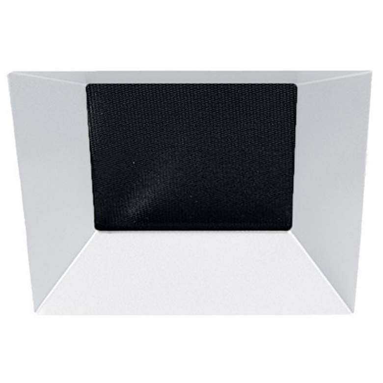 Image 1 Oculux Architectural 3 1/2" Square White Reflector Downlight