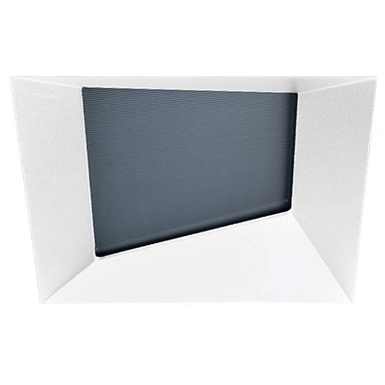 Image 1 Oculux Architectural 3 1/2" Square White Wall Wash Downlight