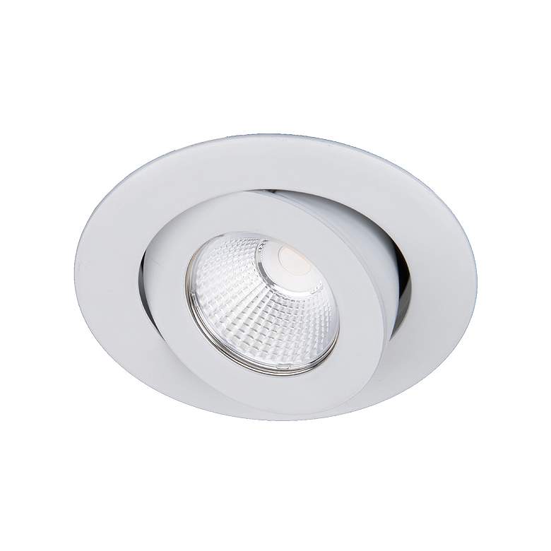 Image 1 Oculux Warm Dim 3 1/2 inch Round Narrow LED Adjustable Trim