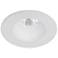 Oculux Warm Dim 3 1/2" Round White LED Reflector Downlight