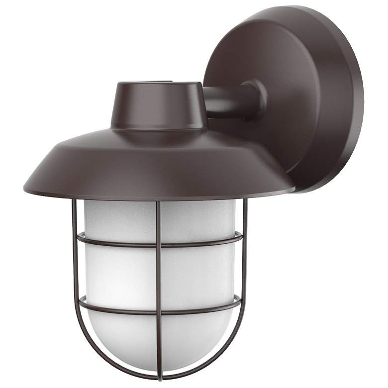 Image 1 Odell 9" High Bronze Outdoor LED Sconce