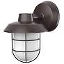 1_Odell 9" High Bronze Outdoor LED Sconce