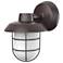 Odell 9" High Bronze Outdoor LED Sconce