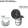 5_Odell 9" High Bronze Outdoor LED Sconce more views
