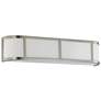 Odeon; 3 Light; Wall Sconce with Satin White Glass