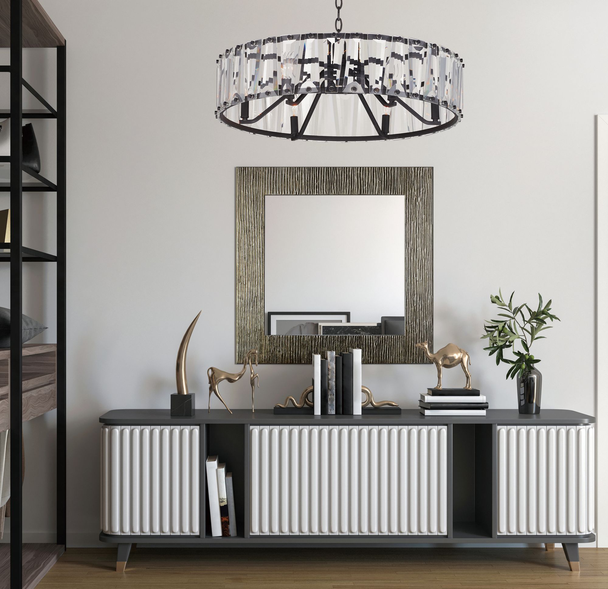 Image 5 Odeon 6-Light Chandelier more views