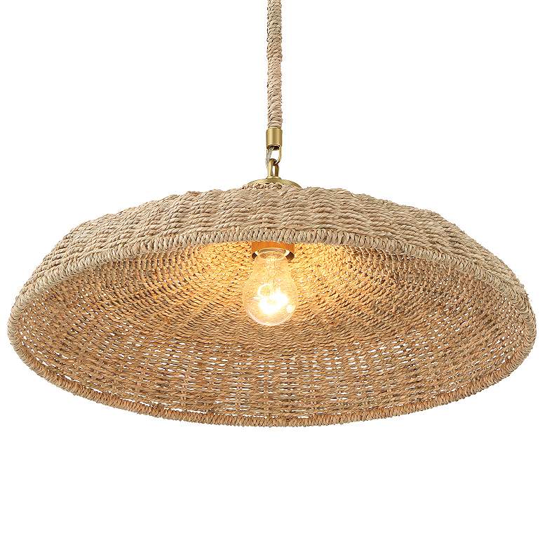 Image 6 Odessa 1 Light Soft Gold Pendant more views