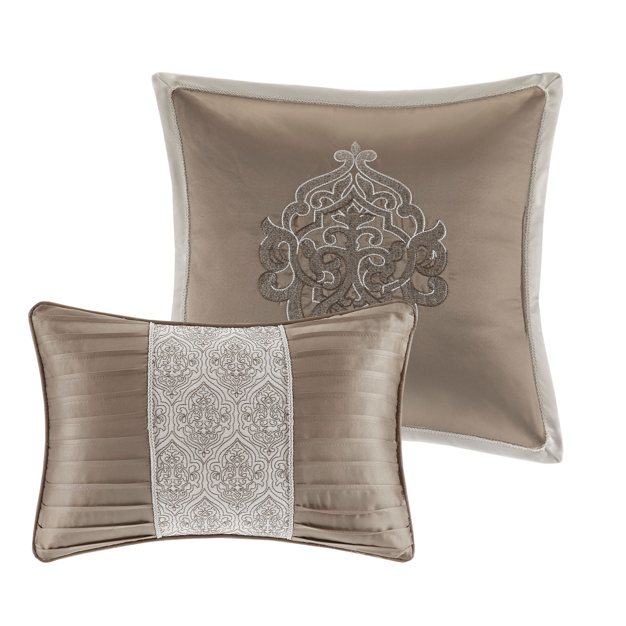 Odette Tan Cal King 8-Piece Jacquard Comforter Set
