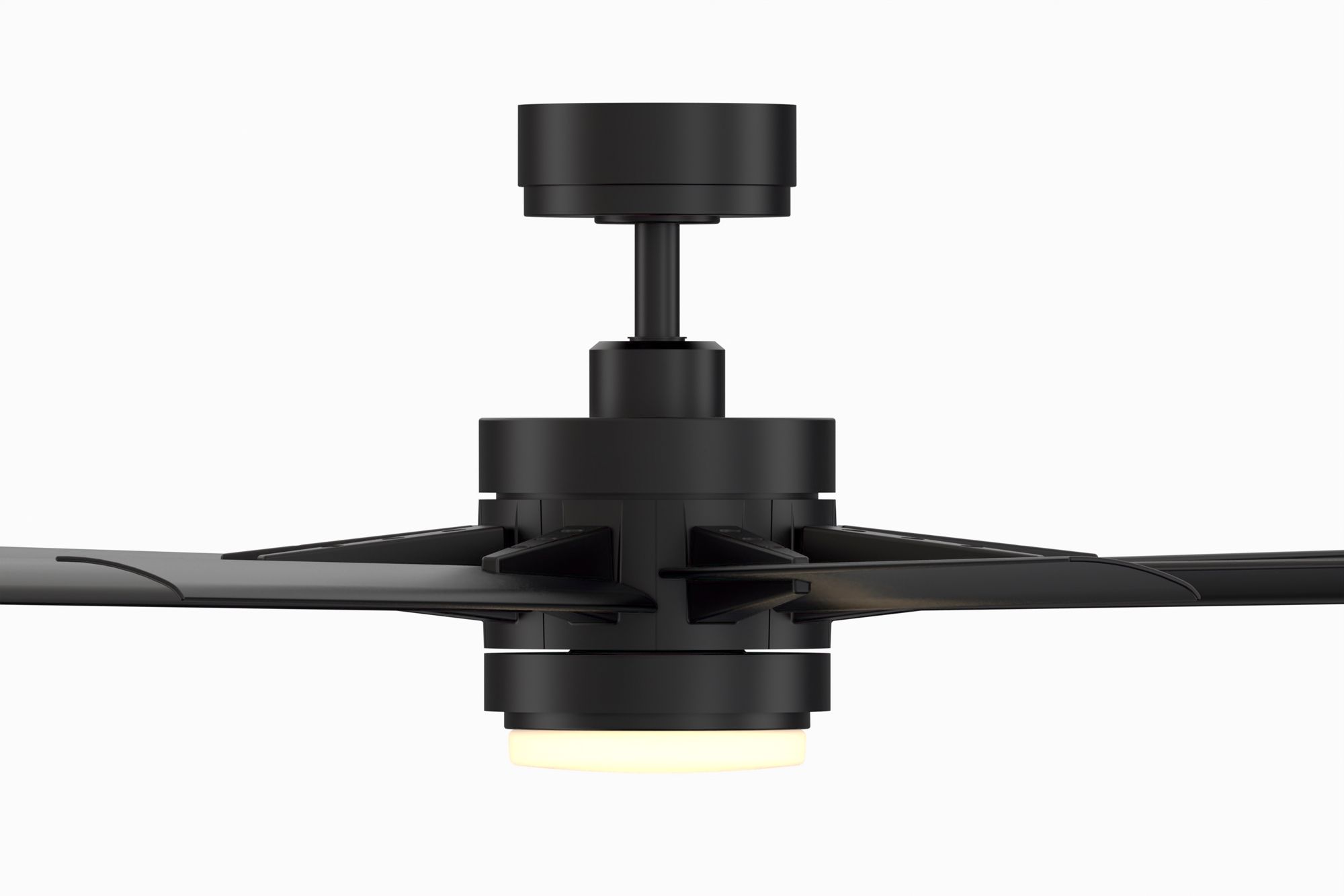 Image 7 Odyn Custom 56 in In/Out Smart Fan w/ LED CCT Lt Kit - Black Blades more views